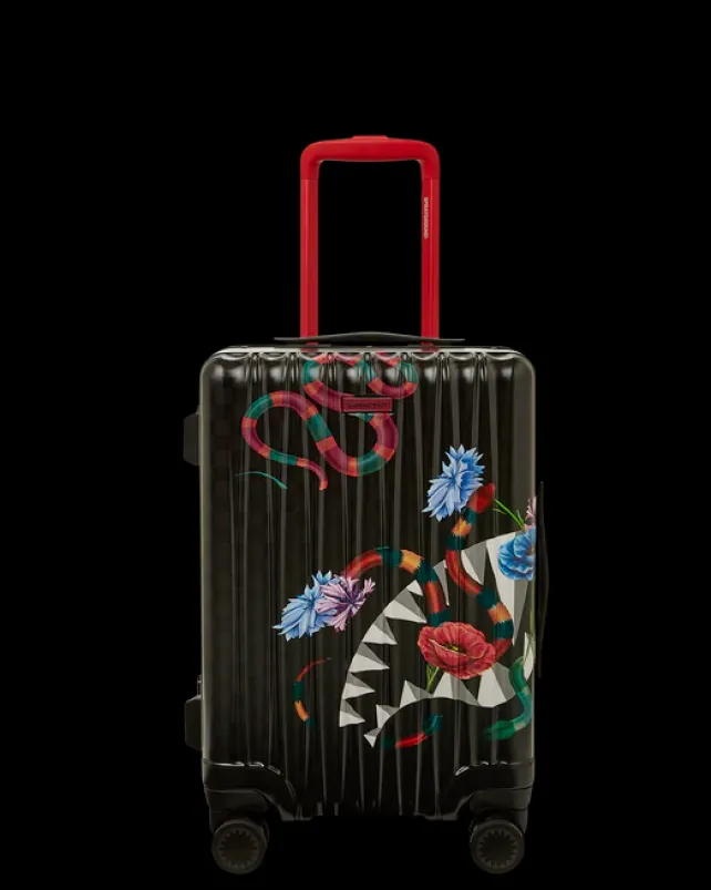 CARRY-ON LUGGAGE>SPRAYGROUND JARDIN D'EDEN HARDSHELL CARRY-ON LUGGAGE