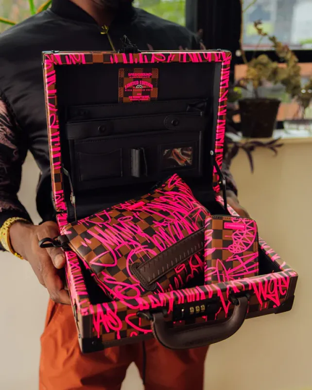 ATTACHÉ BRIEFCASES>SPRAYGROUND JETGRAPHIX ATTACHu00c9 BRIEFCASE