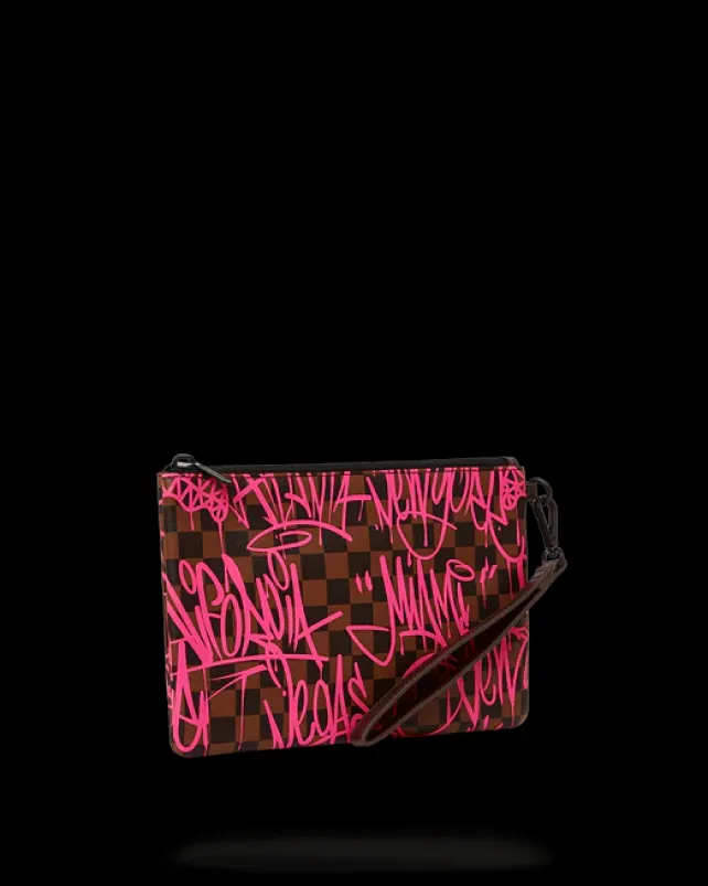 CROSSOVER CLUTCHES>SPRAYGROUND JETGRAPHIX CROSSOVER CLUTCH