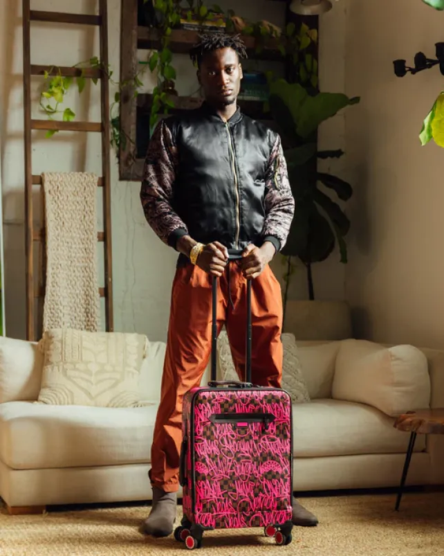 CARRY-ON LUGGAGE>SPRAYGROUND JETGRAPHIX JETSETTER CARRY-ON LUGGAGE