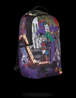 BACKPACKS>SPRAYGROUND JOKER MURAL BY HARLEY QUINN