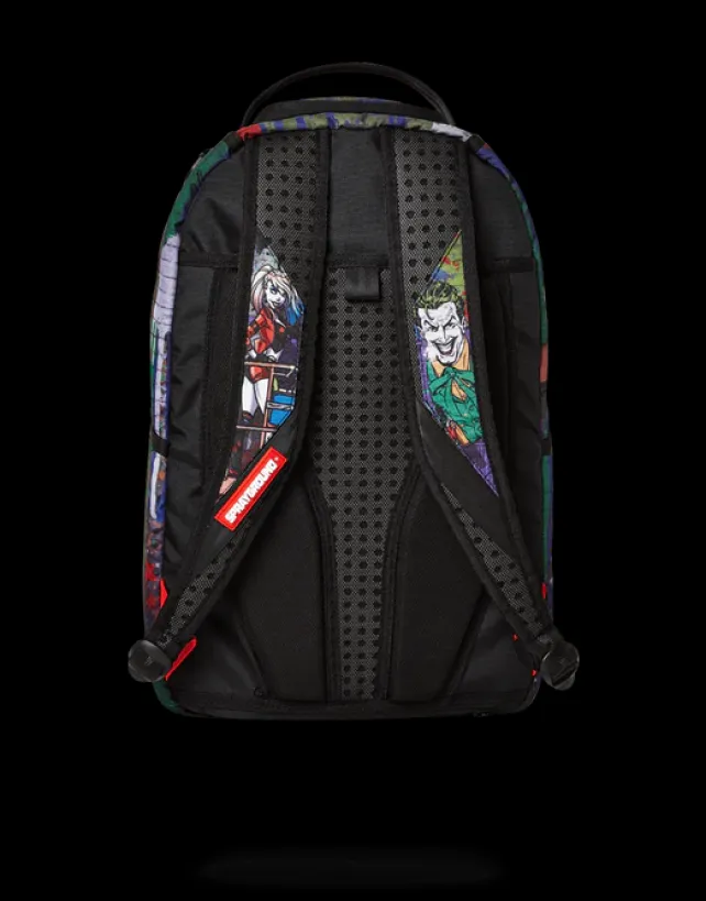 BACKPACKS>SPRAYGROUND JOKER MURAL BY HARLEY QUINN