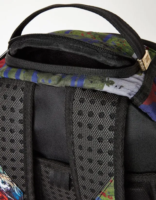 BACKPACKS>SPRAYGROUND JOKER MURAL BY HARLEY QUINN
