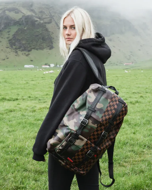 HILLS|BACKPACKS>SPRAYGROUND JUNGLE PARIS HILLS BACKPACK