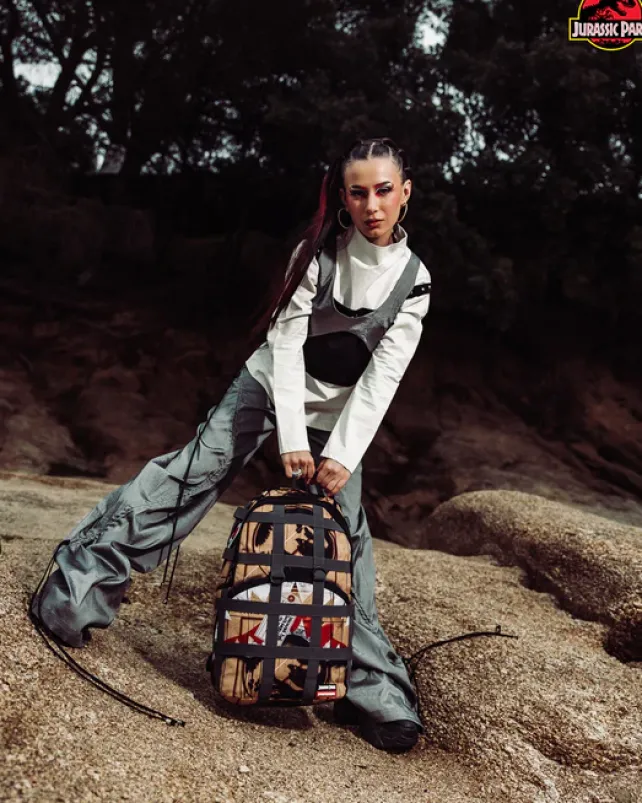 BACKPACKS>SPRAYGROUND JURASSIC DELIVERY BACKPACK (DLXV)