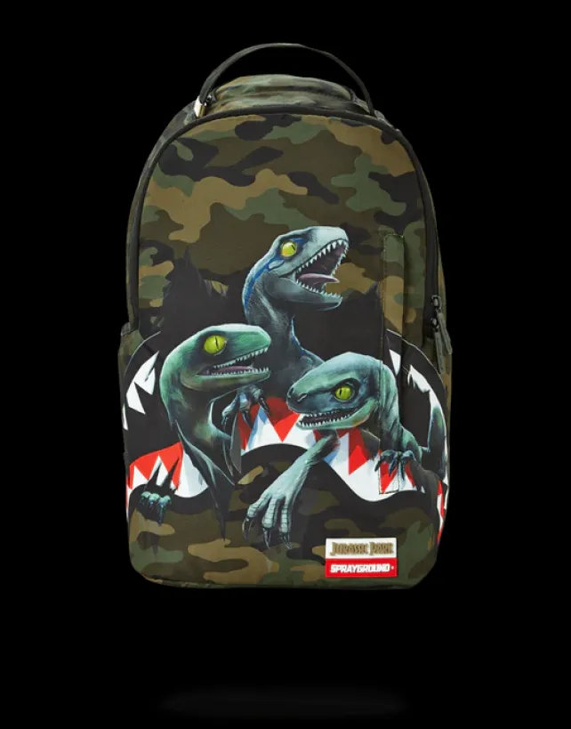 BACKPACKS>SPRAYGROUND JURASSIC WORLD SHARK