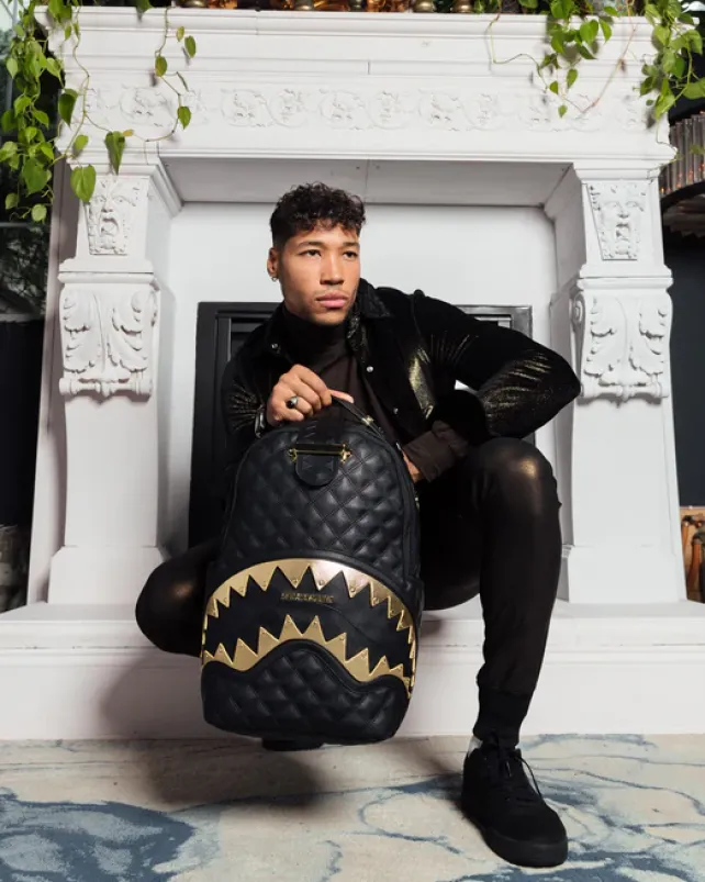 BACKPACKS>SPRAYGROUND 24K GENEVA BACKPACK (DLXV)