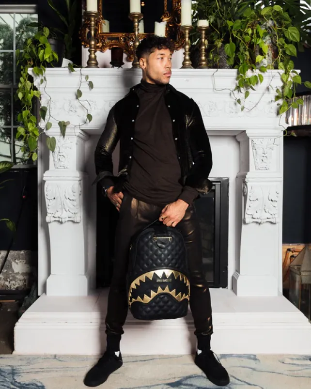 BACKPACKS>SPRAYGROUND 24K GENEVA BACKPACK (DLXV)