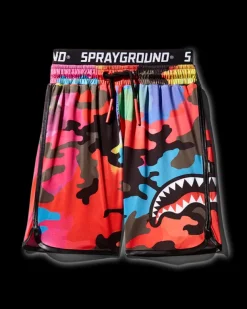 SWIMWEAR>SPRAYGROUND KIDS CAMOBURST SWIM TRUNKS