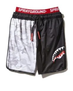 SWIMWEAR>SPRAYGROUND KIDS DAMAGE CONTROL SWIM TRUNKS