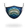 FACE MASKS>SPRAYGROUND KIDS FORM FITTING MASK: SHARK ISLAND