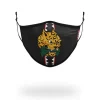 FACE MASKS>SPRAYGROUND KIDS FORM FITTING MASK: SPUCCI LEOPARD