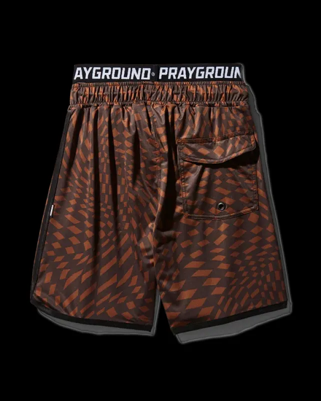 SWIMWEAR>SPRAYGROUND KIDS TRIPPY HENNY SWIM TRUNKS