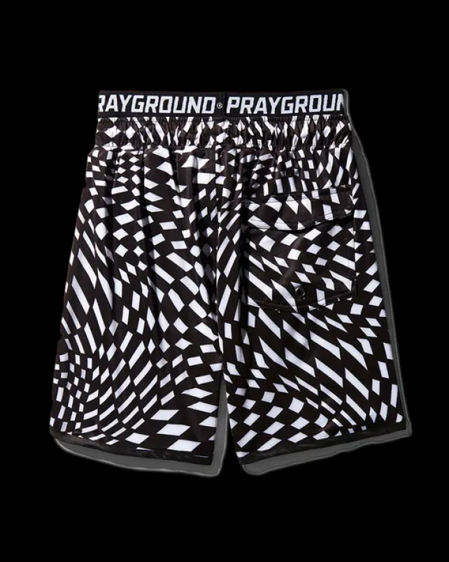 SWIMWEAR>SPRAYGROUND KIDS TRIPPY SWIM TRUNKS