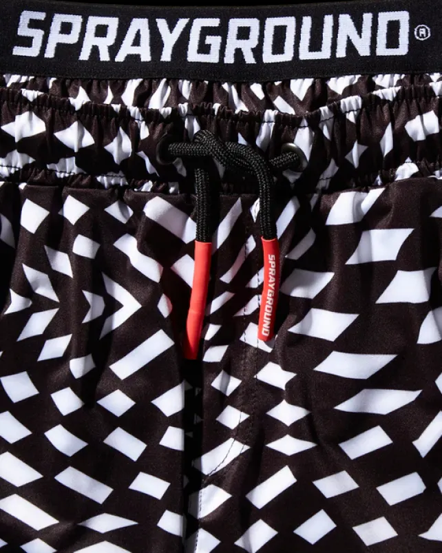 SWIMWEAR>SPRAYGROUND KIDS TRIPPY SWIM TRUNKS