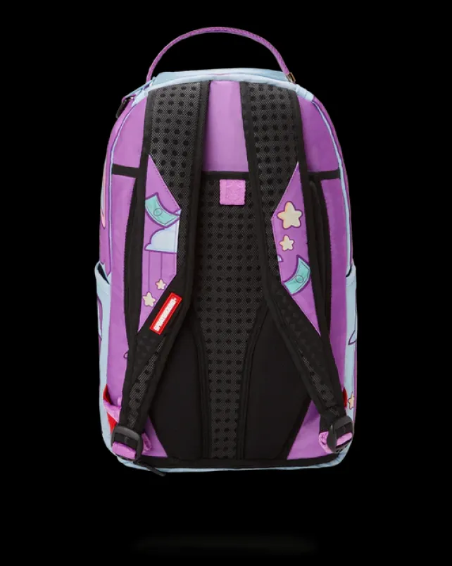 BACKPACKS>SPRAYGROUND KITTY MONEY NAPSACK u30b9u30d7u30ecu30fcu30b0u30e9u30a6u30f3u30c9 (DLXR)