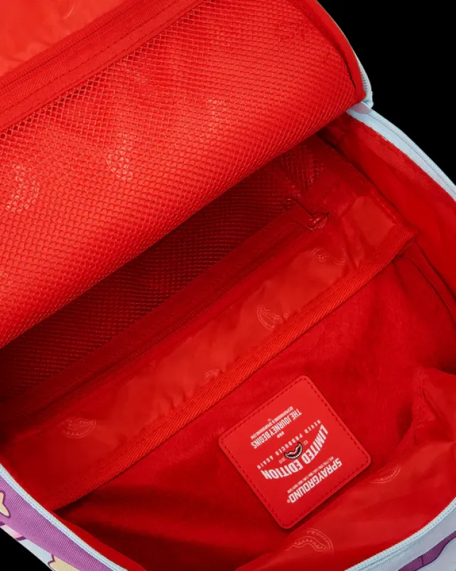 BACKPACKS>SPRAYGROUND KITTY MONEY NAPSACK u30b9u30d7u30ecu30fcu30b0u30e9u30a6u30f3u30c9 (DLXR)