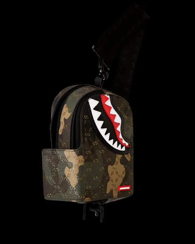SLINGS|CROSSBODYS>SPRAYGROUND LASERS BLAZIN BACKPACK SLING