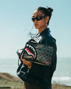 TOILETRIES AKA MONEY BAGS>SPRAYGROUND LASERS BLAZIN TOILETRY BRICKSIDE BAG