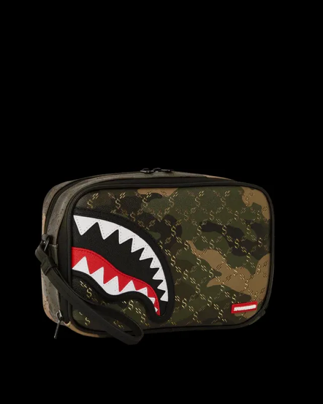 TOILETRIES AKA MONEY BAGS>SPRAYGROUND LASERS BLAZIN TOILETRY BRICKSIDE BAG