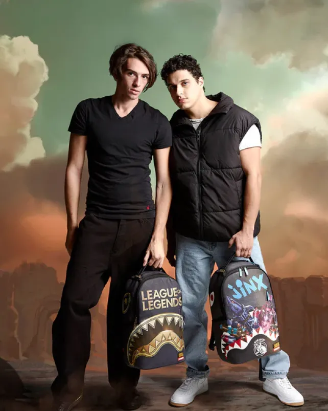 BACKPACKS>SPRAYGROUND LEAGUE OF LEGENDS SHARK BACKPACK (DLXV)