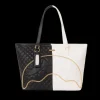 TOTES|HANDBAGS>SPRAYGROUND LEVELED UP SPLIT QUILT SHARK TOTE