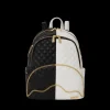 SAVAGES|BACKPACKS>SPRAYGROUND LEVELED UP SPLIT QUILT SHARK SAVAGE BACKPACK
