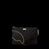 CROSSOVER CLUTCHES>SPRAYGROUND LEVELED UP SPLIT QUILT SHARK CROSSOVER CLUTCH