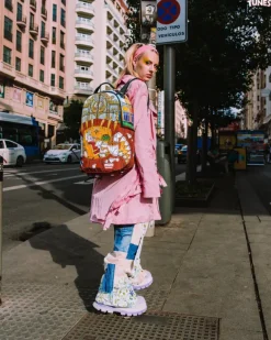 BACKPACKS>SPRAYGROUND LOONEY TUNES BUGS BUNNY ZADDY BACKPACK