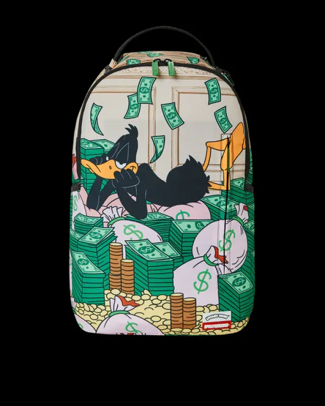 BACKPACKS>SPRAYGROUND LOONEY TUNES DAFFY DUCK ANOTHER DAY ANOTHER DUCK BACKPACK