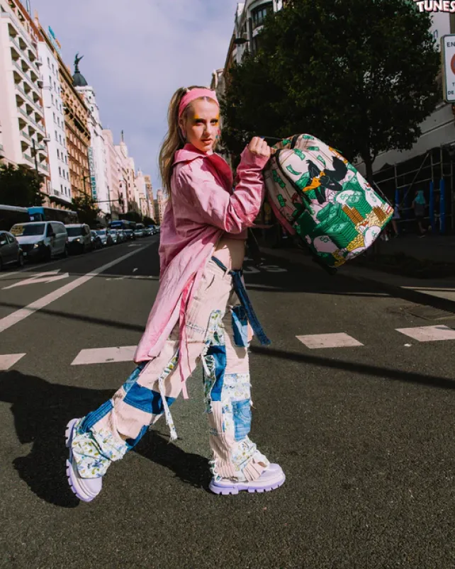BACKPACKS>SPRAYGROUND LOONEY TUNES DAFFY DUCK ANOTHER DAY ANOTHER DUCK BACKPACK