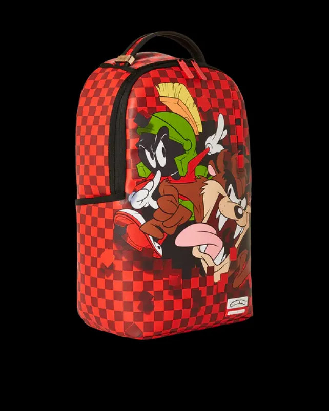 BACKPACKS>SPRAYGROUND LOONEY TUNES TAZ MARVIN BUST OUT BACKPACK (DLXV)