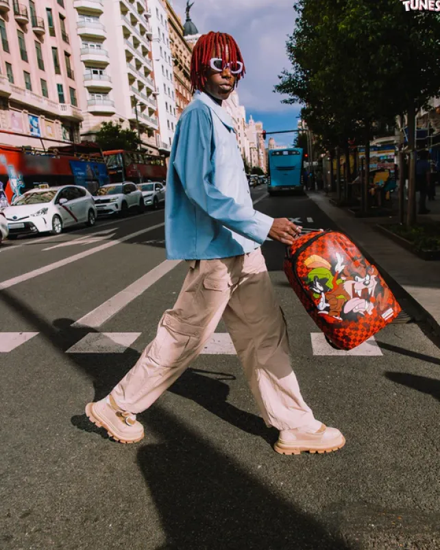 BACKPACKS>SPRAYGROUND LOONEY TUNES TAZ MARVIN BUST OUT BACKPACK (DLXV)