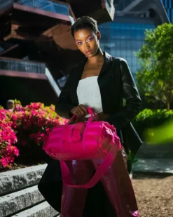 DUFFLES>SPRAYGROUND LOTUS MINI DUFFLE