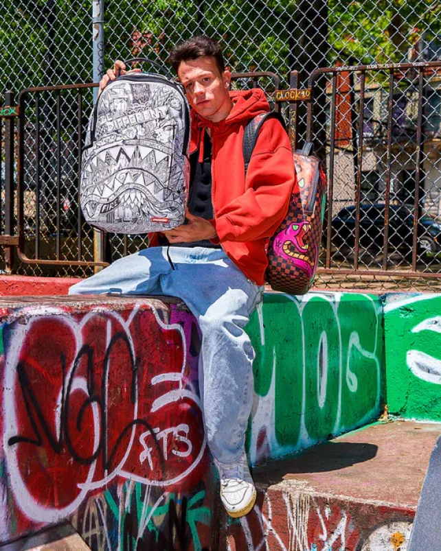BACKPACKS>SPRAYGROUND MAD DOODLES BACKPACK (DLXV)