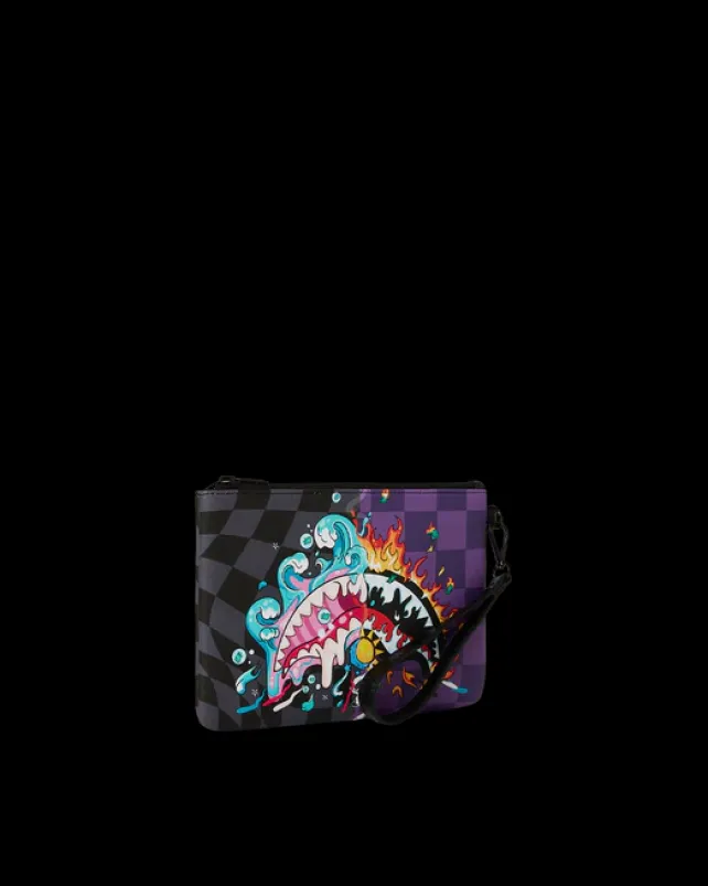 CROSSOVER CLUTCHES>SPRAYGROUND MAD SCIENTIST CROSSOVER CLUTCH