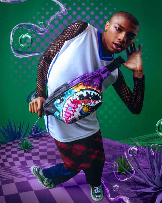 CROSSBODYS>SPRAYGROUND MAD SCIENTIST SAVVY CROSSBODY