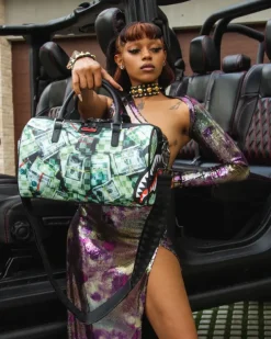 DUFFLES>SPRAYGROUND MAMA I MADE IT MINI DUFFLE