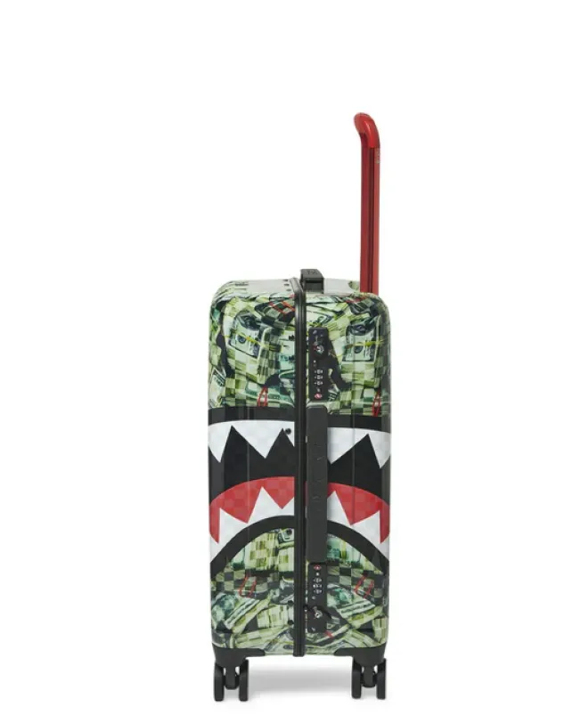 CARRY-ON LUGGAGE>SPRAYGROUND MAMA I MADE IT SHARKNAUTICS HARDSHELL CARRY-ON LUGGAGE