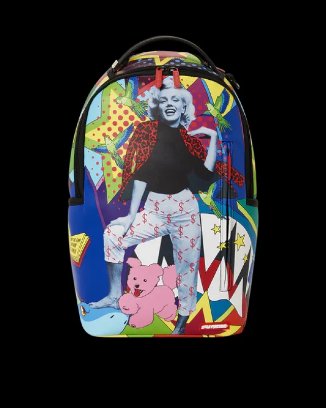 BACKPACKS>SPRAYGROUND MARILYN MONROE POP ART BACKPACK (DLXV)