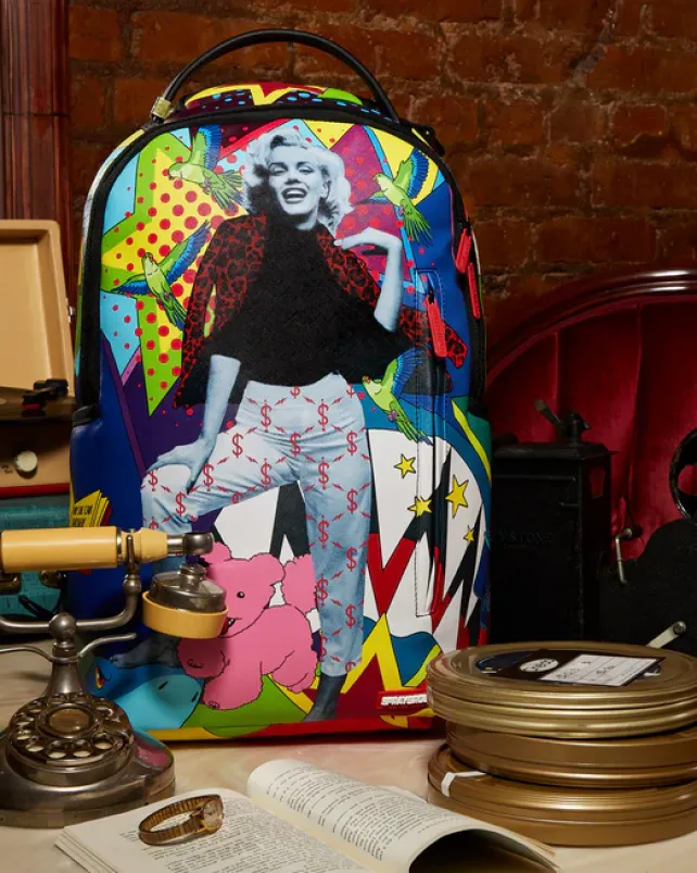 BACKPACKS>SPRAYGROUND MARILYN MONROE POP ART BACKPACK (DLXV)