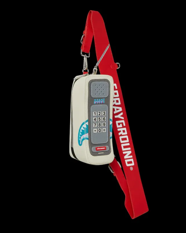 BACKPACKS>SPRAYGROUND MIAMI VICE CELLPHONE BACKPACK