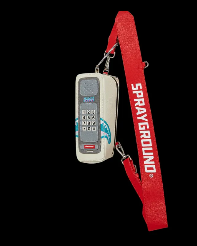 BACKPACKS>SPRAYGROUND MIAMI VICE CELLPHONE BACKPACK