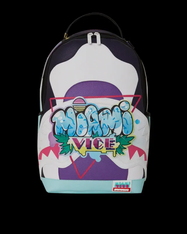 BACKPACKS>SPRAYGROUND MIAMI VICE SOUTH BEACH BACKPACK (DLXV)