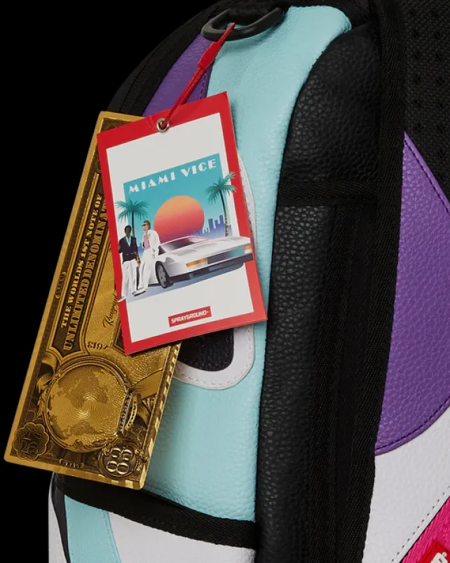 BACKPACKS>SPRAYGROUND MIAMI VICE SOUTH BEACH BACKPACK (DLXV)