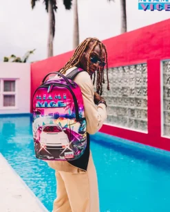 BACKPACKS>SPRAYGROUND MIAMI VICE VIBES BACKPACK (DLXV)
