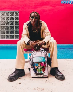 BACKPACKS>SPRAYGROUND MIAMI VICE WINGS UP BACKPACK (DLXV)