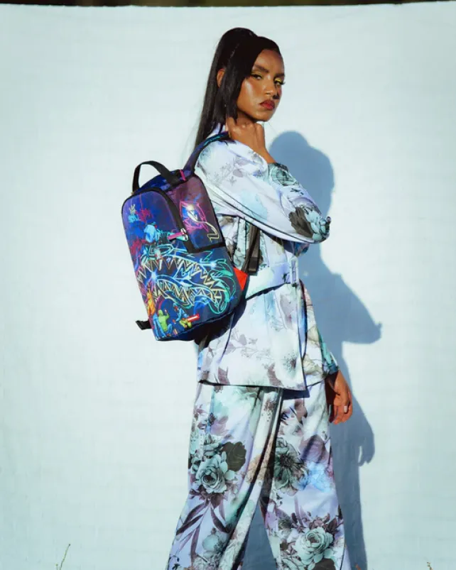 MINI BACKPACKS>SPRAYGROUND MIDNIGHT GRAFFITI ARTISTS MINI BACKPACK