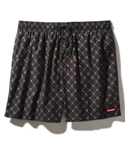 SWIMWEAR>SPRAYGROUND MIDNIGHT MONEYGRAM SHOTO SWIM TRUNKS