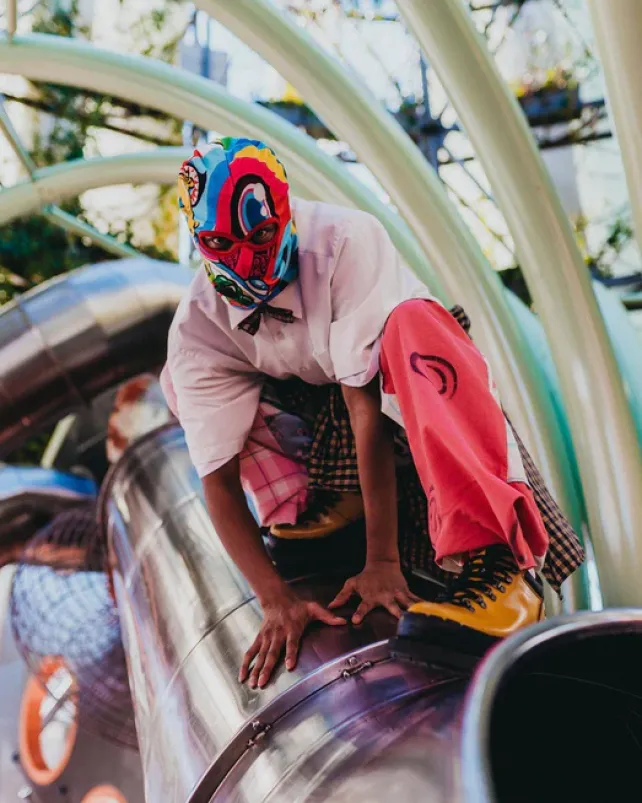 SKI MASKS|COLD WEATHER GEAR>SPRAYGROUND MIND TRIP EYE SKI MASK